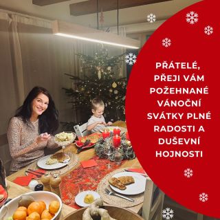 Krásné a poklidné Vánoce a celé svátky, přátelé.❄️🎄🎁 Děkuji za Vaši přízeň a důvěru v tomto roce. Do nového roku vám přeji...